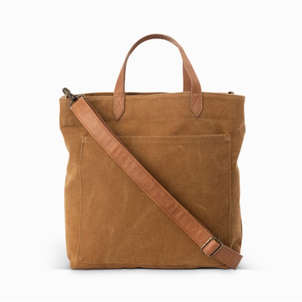 NWT Thirty-One Brown Messenger Bag with Adjustable Strap